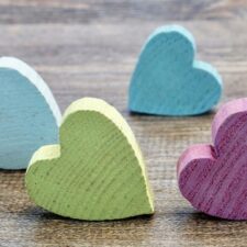 coeurs bois couleurs coeurs bois couleurs